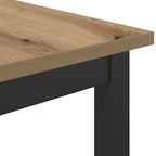Table Artisan Oak 100 x 40 x 100.5 cm Engineered Wood and Steel