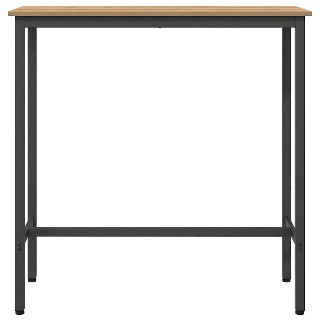 Table Artisan Oak 100 x 40 x 100.5 cm Engineered Wood and Steel