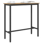 Table Artisan Oak 100 x 40 x 100.5 cm Engineered Wood and Steel