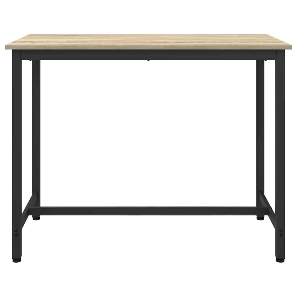 Table Sonoma Oak 100 x 50 x 76.5 cm Engineered Wood and Steel