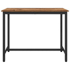 Table Old Wood 100 x 50 x 76.5 cm Engineered Wood and Steel