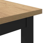Table Artisan Oak 100 x 50 x 76.5 cm Engineered Wood and Steel