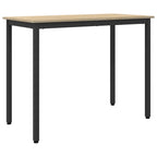 Table Sonoma Oak 100 x 50 x 76.5 cm Engineered Wood and Steel