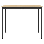Table Sonoma Oak 100 x 50 x 76.5 cm Engineered Wood and Steel