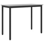 Table Grey Sonoma 100 x 50 x 76.5 cm Engineered Wood and Steel