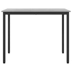 Table Grey Sonoma 100 x 50 x 76.5 cm Engineered Wood and Steel