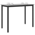 Table Grey Sonoma 100 x 50 x 76.5 cm Engineered Wood and Steel