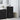 Bathroom Cabinet TULUM Black 37 x 31.5 x 82 cm Engineered wood