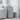 Bathroom Cabinet with Door TULUM Grey sonoma 37 x 31.5 x 82 cm