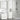 Bathroom Cabinet TULUM High gloss white 37 x 31.5 x 203 cm