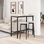 Table Sonoma Oak 100 x 50 x 90.5 cm Engineered Wood and Steel