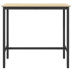 Table Sonoma Oak 100 x 50 x 90.5 cm Engineered Wood and Steel