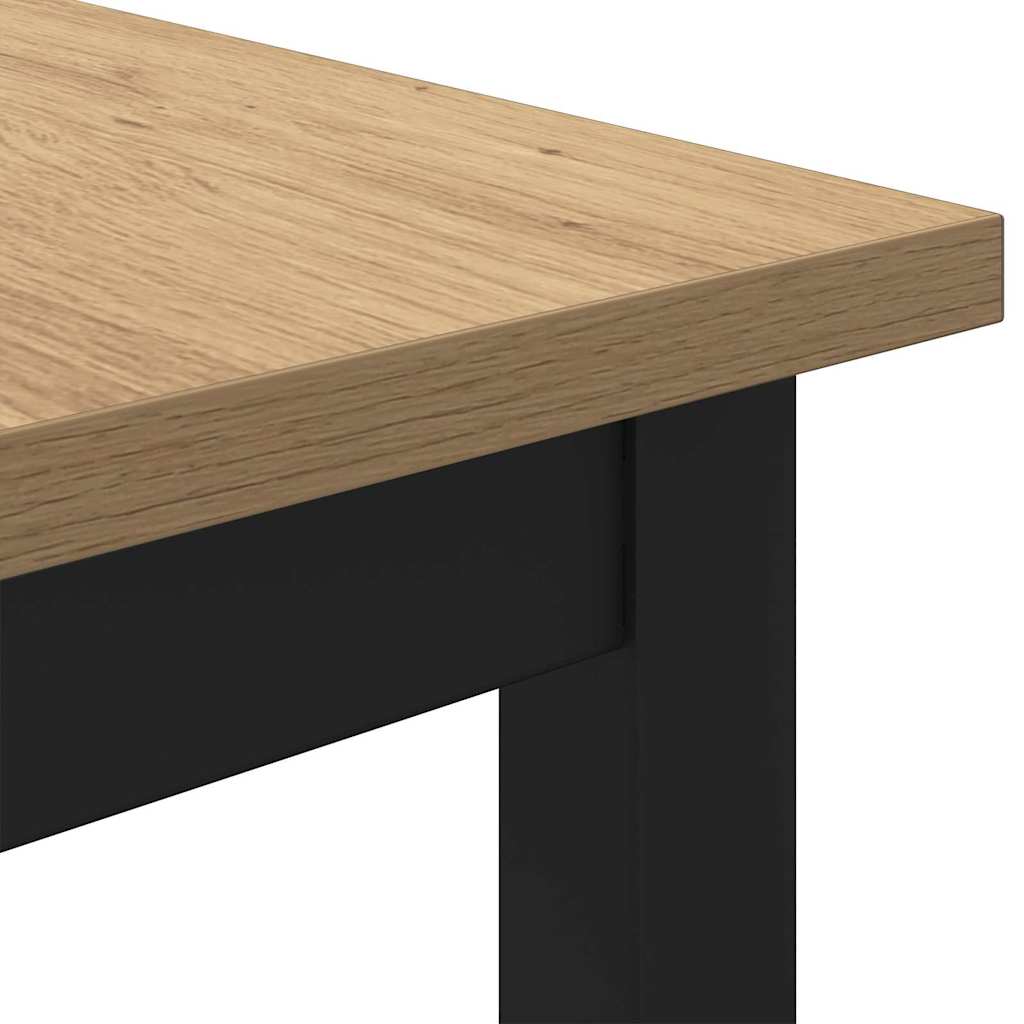 Table Artisan Oak 100 x 50 x 76.5 cm Engineered Wood and Steel