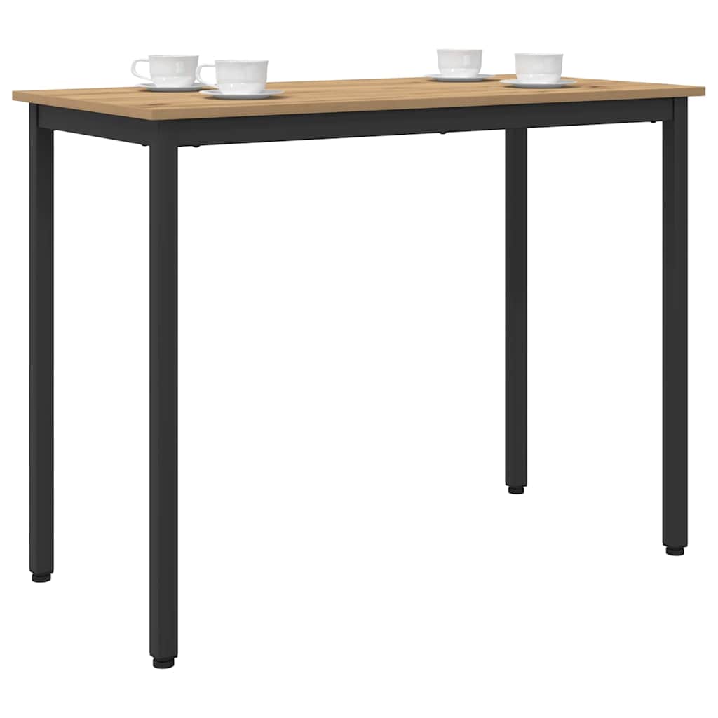 Table Artisan Oak 100 x 50 x 76.5 cm Engineered Wood and Steel