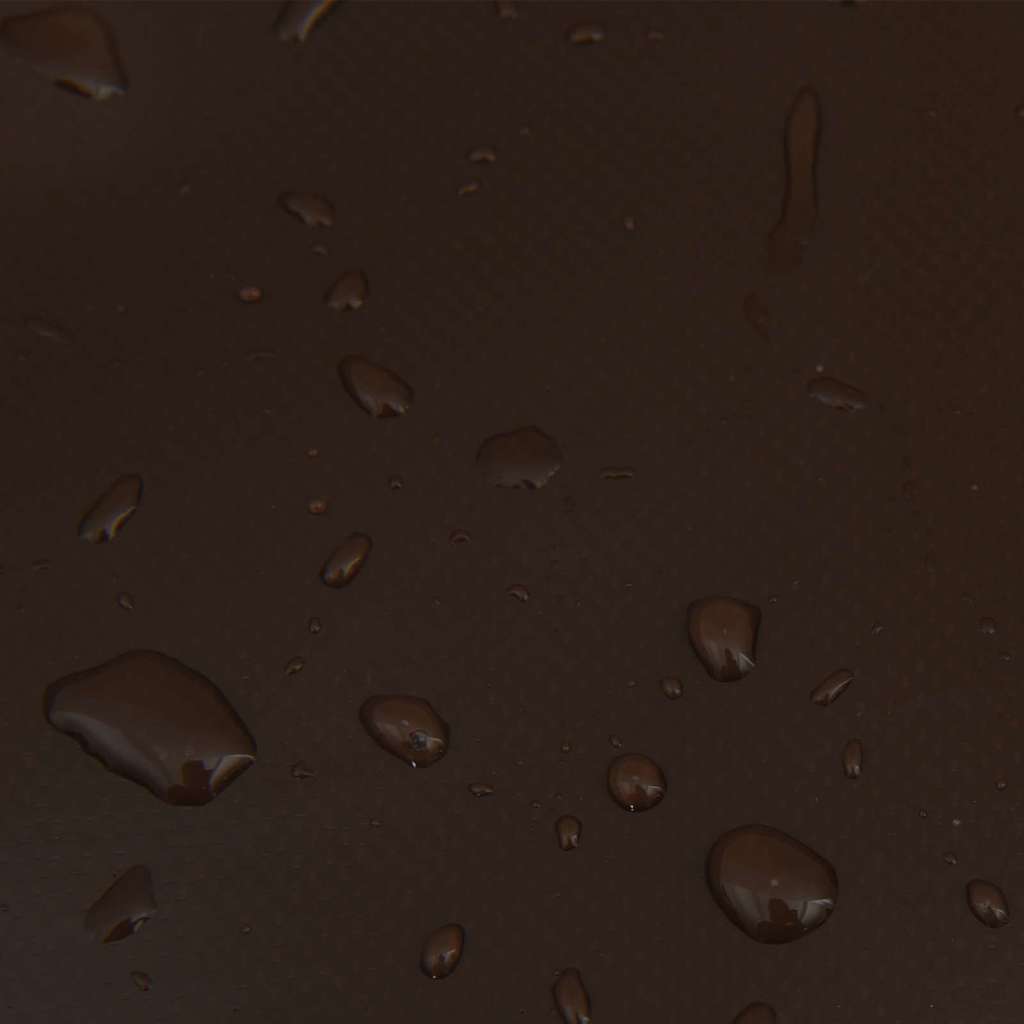 Tarpaulin 650g / m² Brown 1.5 x 10 m Canvas with PVC Coating