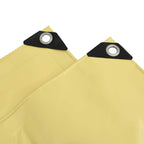 Tarpaulin 650g / m² Beige 3 x 4 m Canvas with PVC Coating