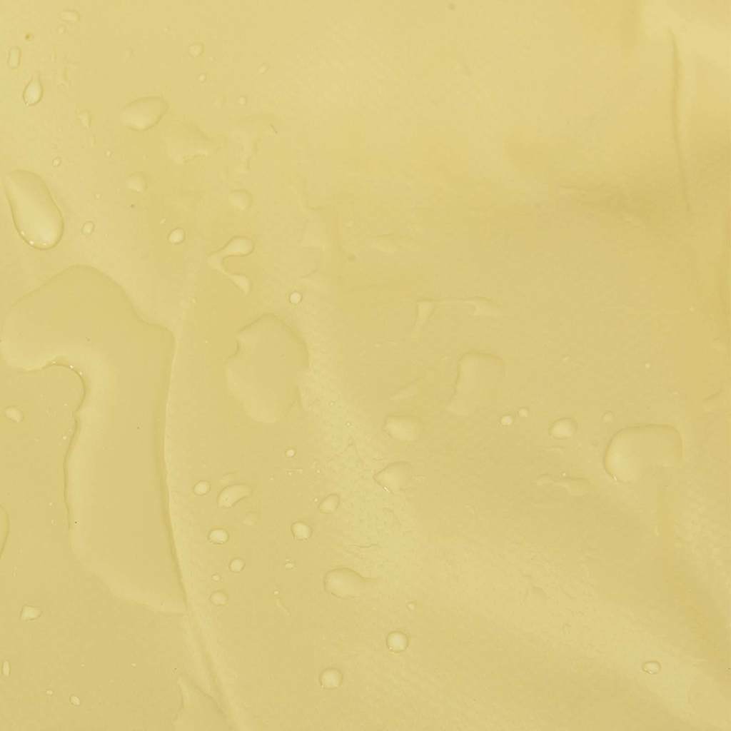 Tarpaulin 650g / m² Beige 4 x 7 m Canvas with PVC Coating