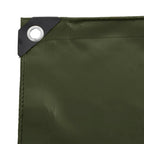 Tarpaulin 650g / m² Olive Green 4 x 6 m Canvas with PVC Coating