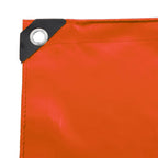 Tarpaulin 650g / m² Orange 1.5 x 2.5 m Canvas with PVC Coating