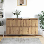 Storage Cabinet 2 pcs Artisan Oak 60 x 35 x 70 cm