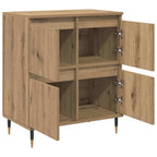 Storage Cabinet 2 pcs Artisan Oak 60 x 35 x 70 cm
