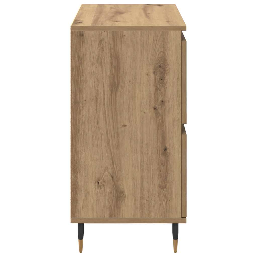 Storage Cabinet 2 pcs Artisan Oak 60 x 35 x 70 cm