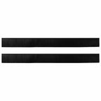 Self-adhesive Door Brush Seals 2 pcs Black 100 cm