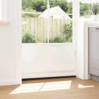 Screw-on Door Brush Seals 2 pcs Black 100 cm Aluminium Alloy