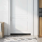 Screw-on Door Brush Seals 2 pcs Black 100 cm Aluminium Alloy