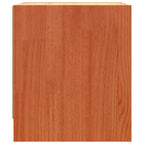 Bedside Tables 2 pcs Wax Brown 40 x 30.5 x 35.5 cm Pine Wood