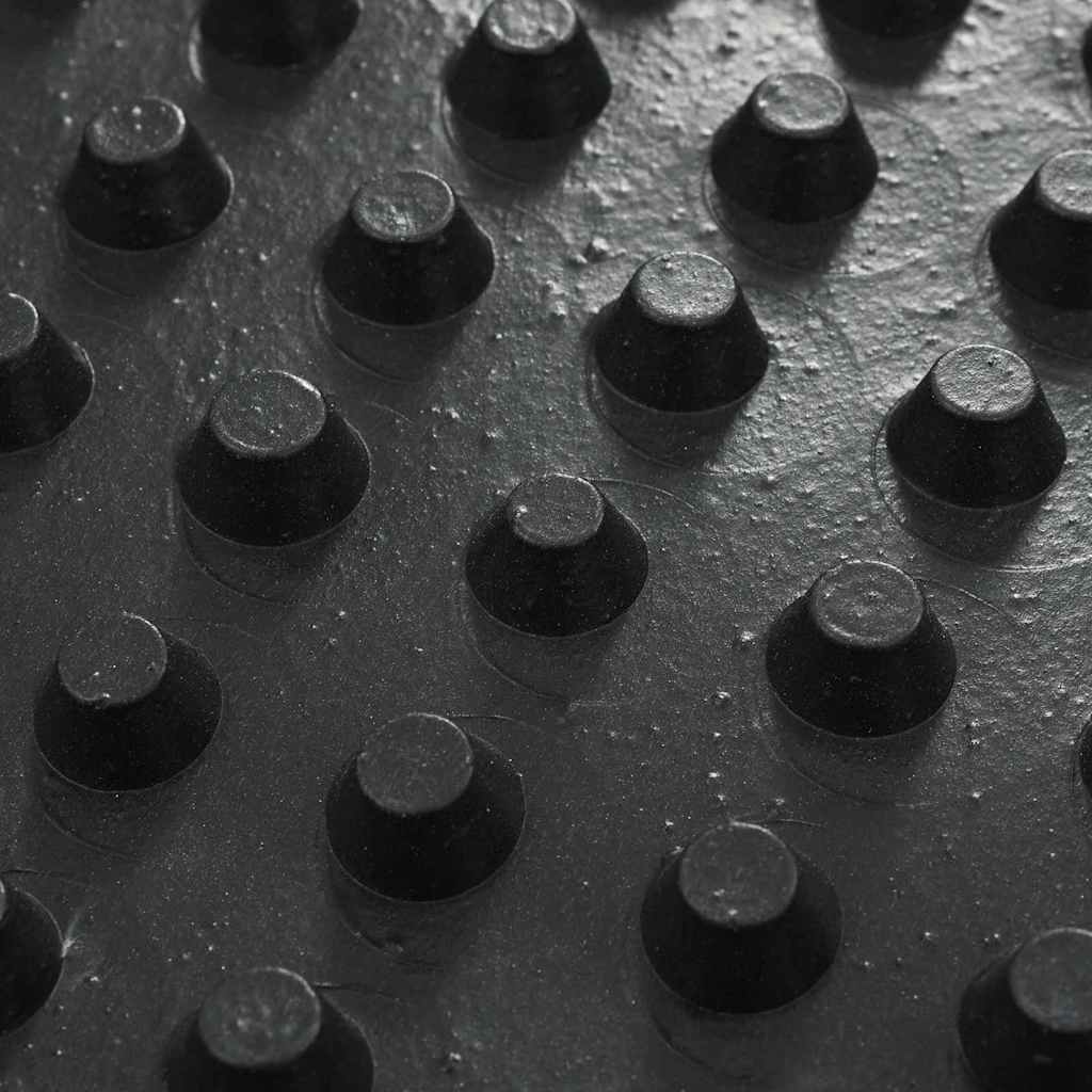 Drainage Sheet Black 0.5 x 10 m HDPE