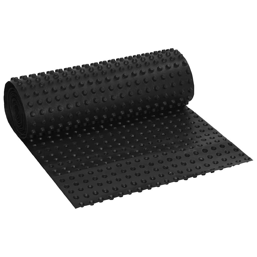 Drainage Sheet Black 0.5 x 10 m HDPE