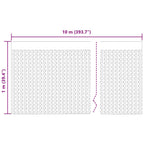 Drainage Sheet Black 1 x 10 m HDPE