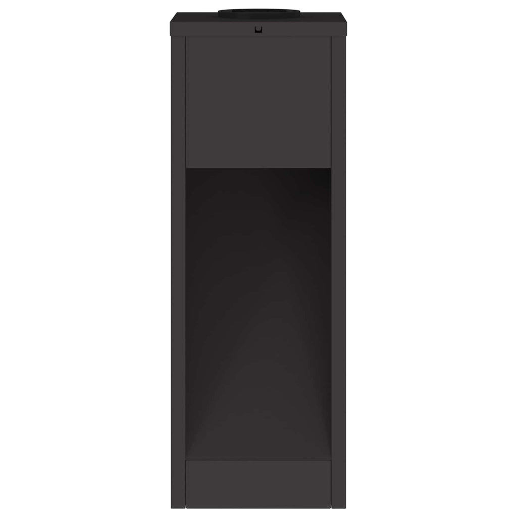 Solar Led Pathway Light 2 pcs Black Cold Rolled Steel