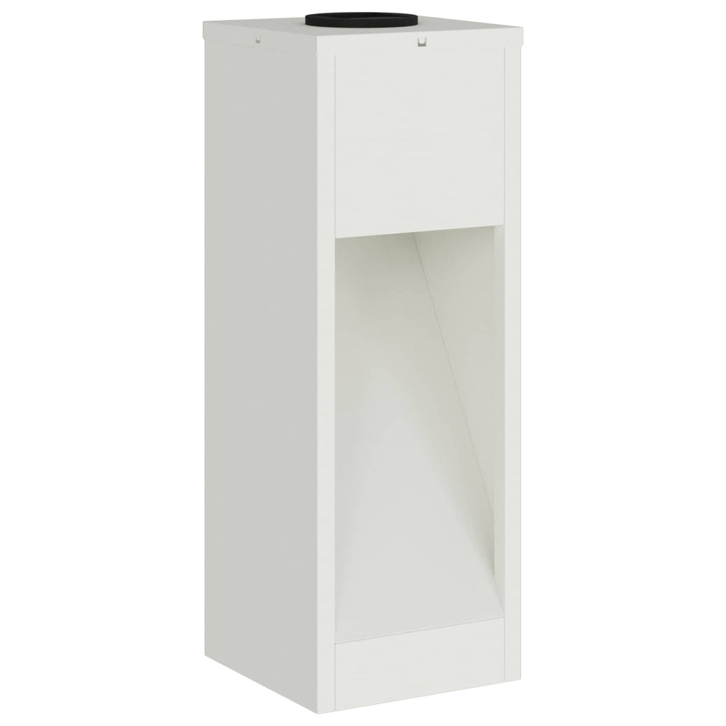 Solar Led Pathway Light 2 pcs White Cold Rolled Steel