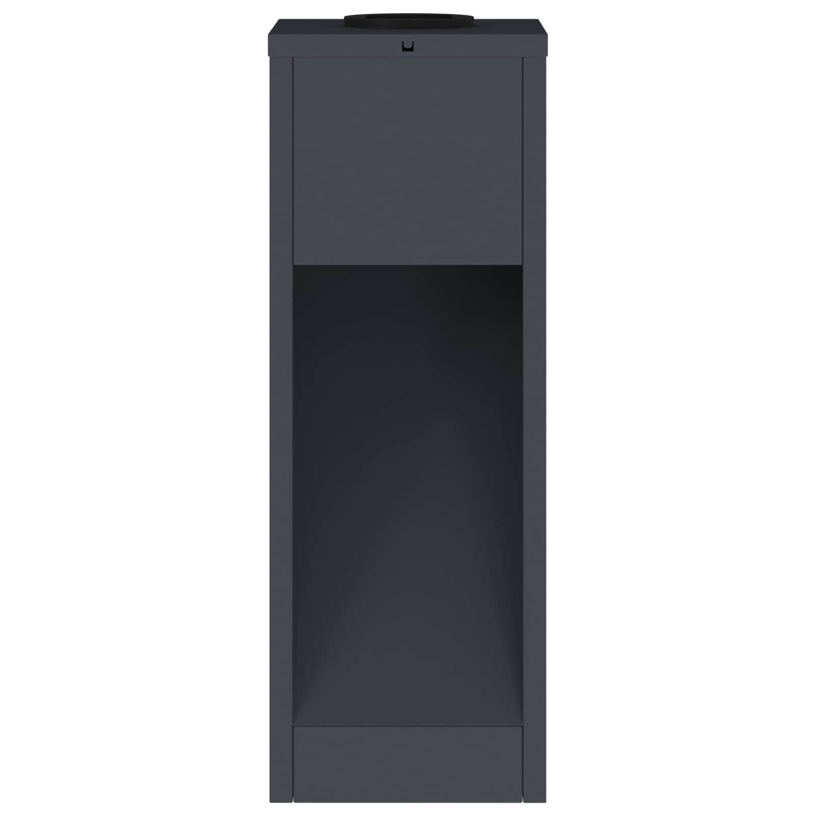 Solar Led Pathway Light 2 pcs Anthracite Cold Rolled Steel