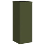 Solar Led Pathway Light 2 pcs Olive Green Cold Rolled Steel