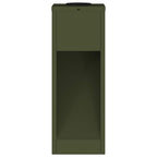 Solar Led Pathway Light 2 pcs Olive Green Cold Rolled Steel