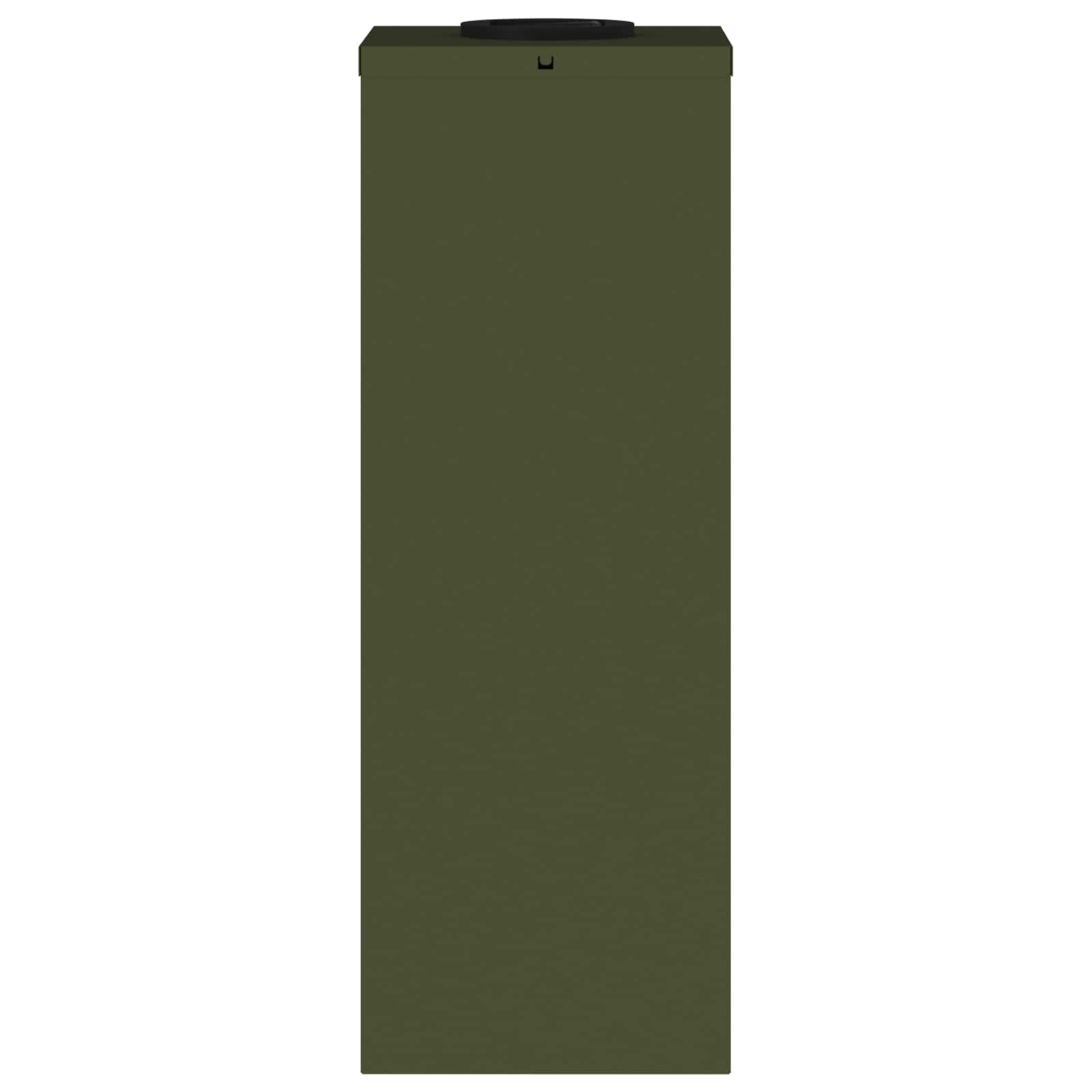 Solar Led Pathway Light 2 pcs Olive Green Cold Rolled Steel