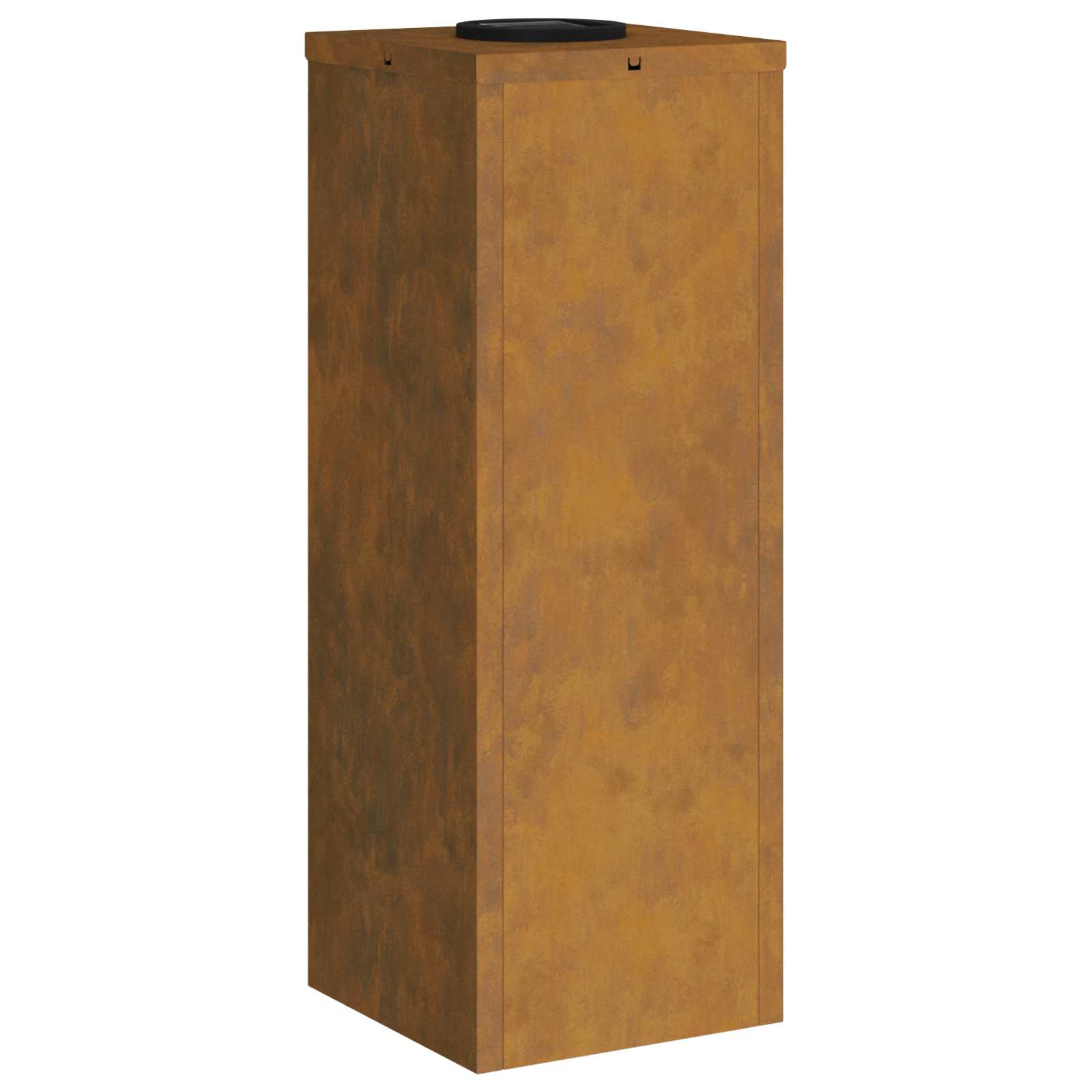 Solar Led Pathway Light 2 pcs Corten Steel Corten Steel