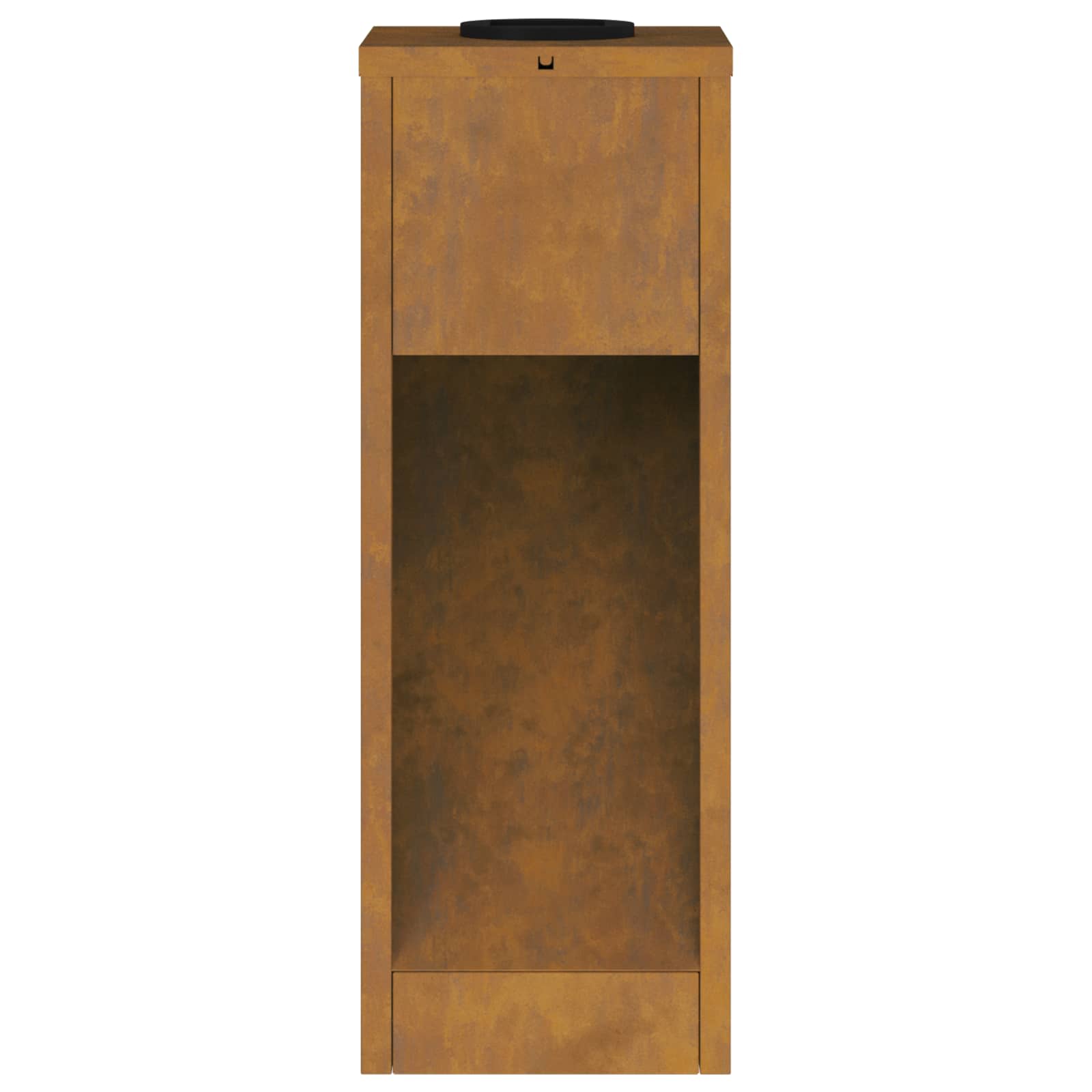 Solar Led Pathway Light 2 pcs Corten Steel Corten Steel