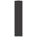 Solar Led Pathway Light 2 pcs Black Cold Rolled Steel