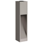 Solar Led Pathway Light 2 pcs Corten Steel Corten Steel