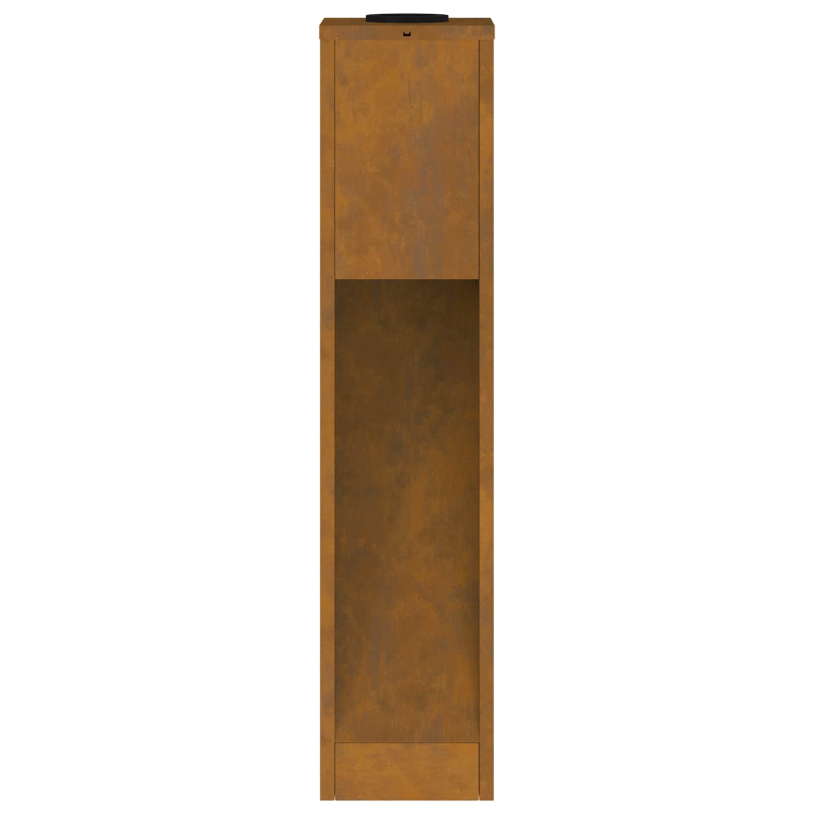 Solar Led Pathway Light 2 pcs Corten Steel Corten Steel