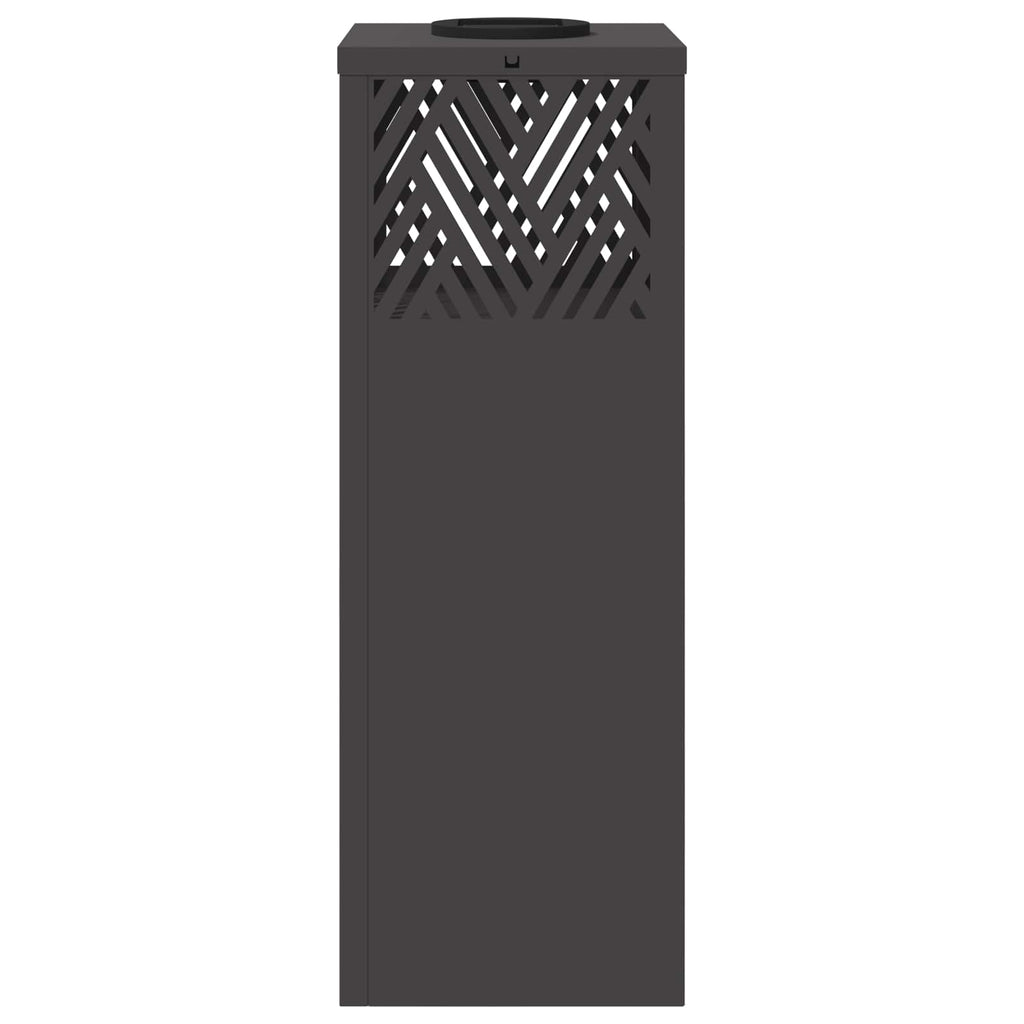 Solar LED Pathway Light 2 pcs Black Cold Rolled Steel