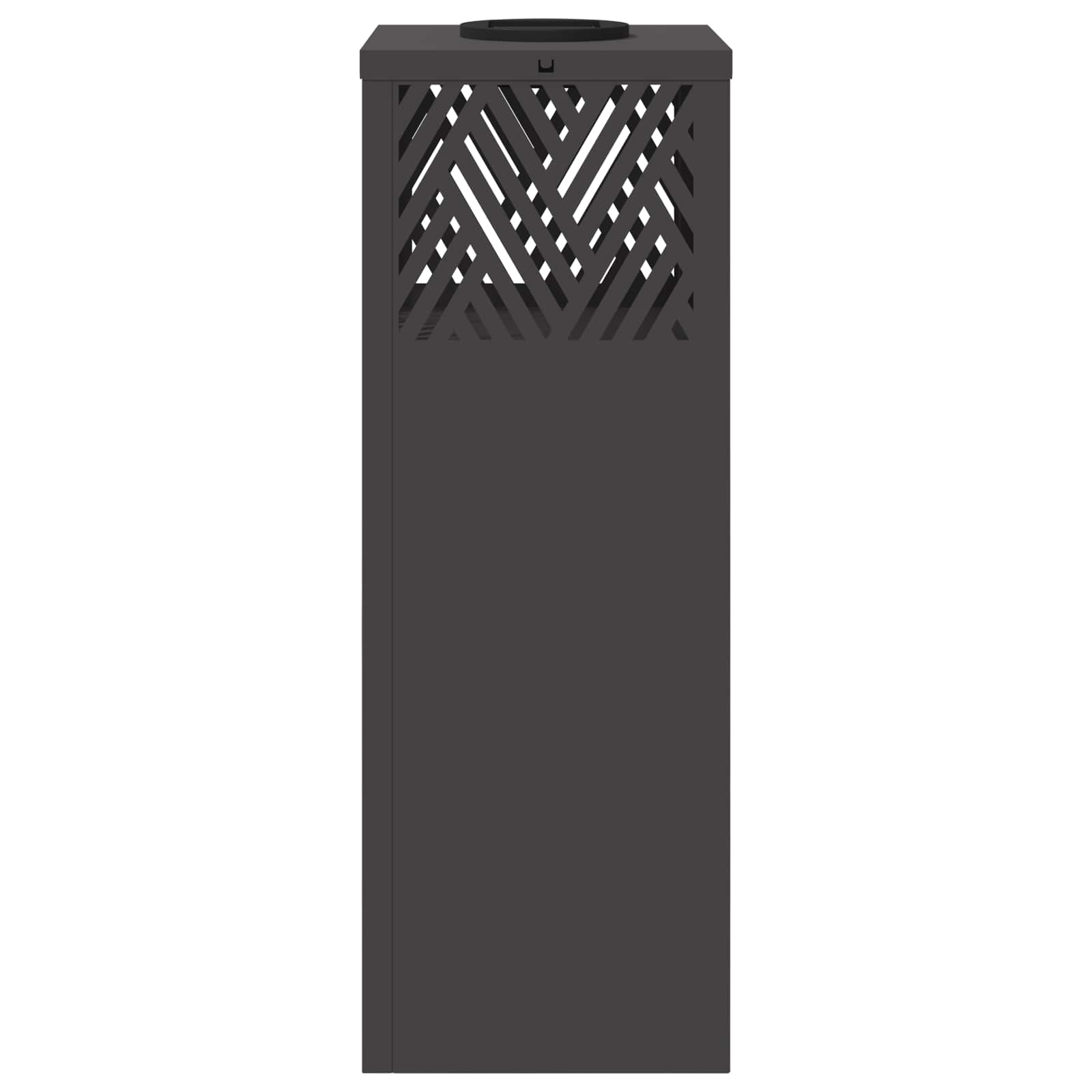 Solar LED Pathway Light 2 pcs Black Cold Rolled Steel