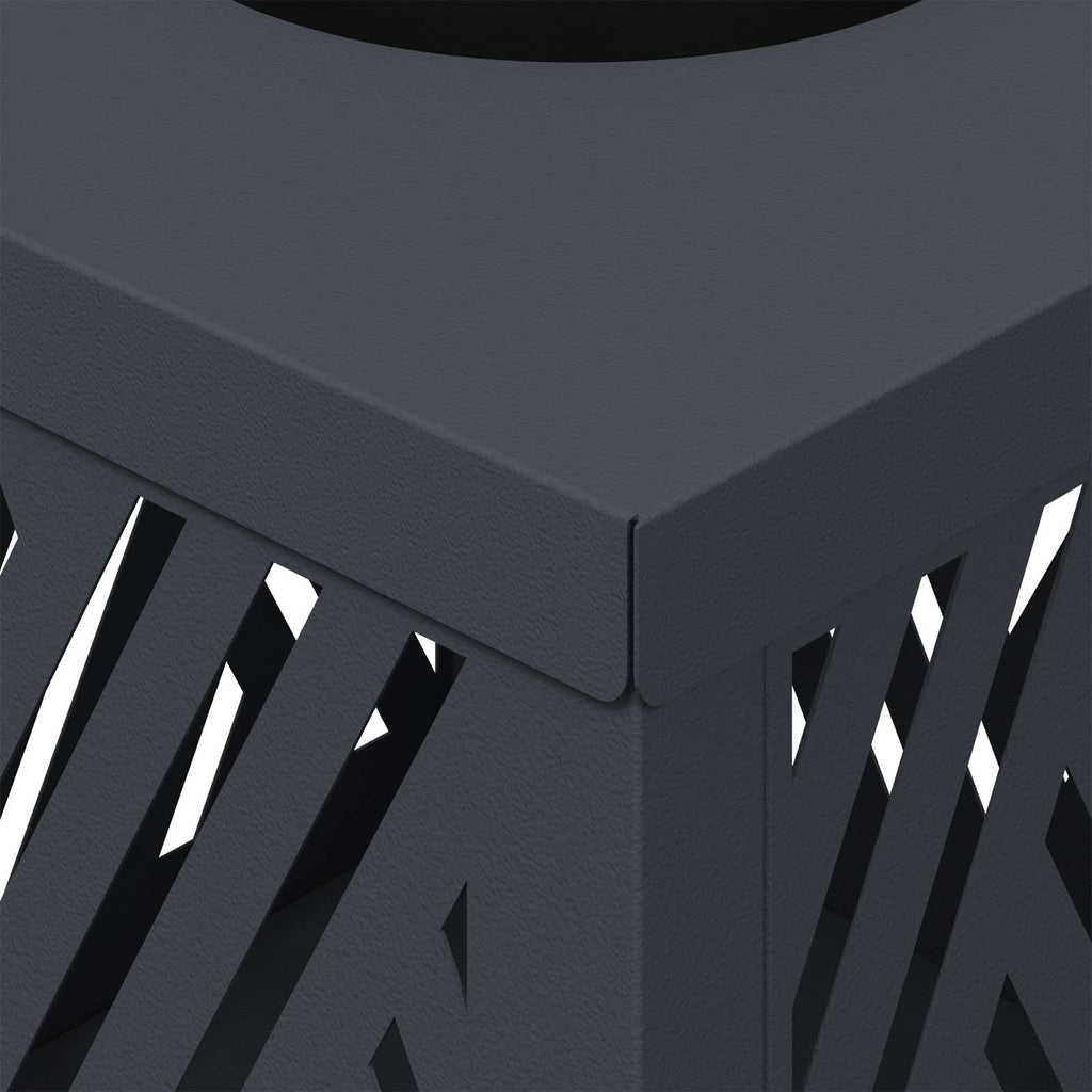 Solar LED Pathway Light 2 pcs Anthracite Cold Rolled Steel