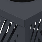 Solar LED Pathway Light 2 pcs Anthracite Cold Rolled Steel