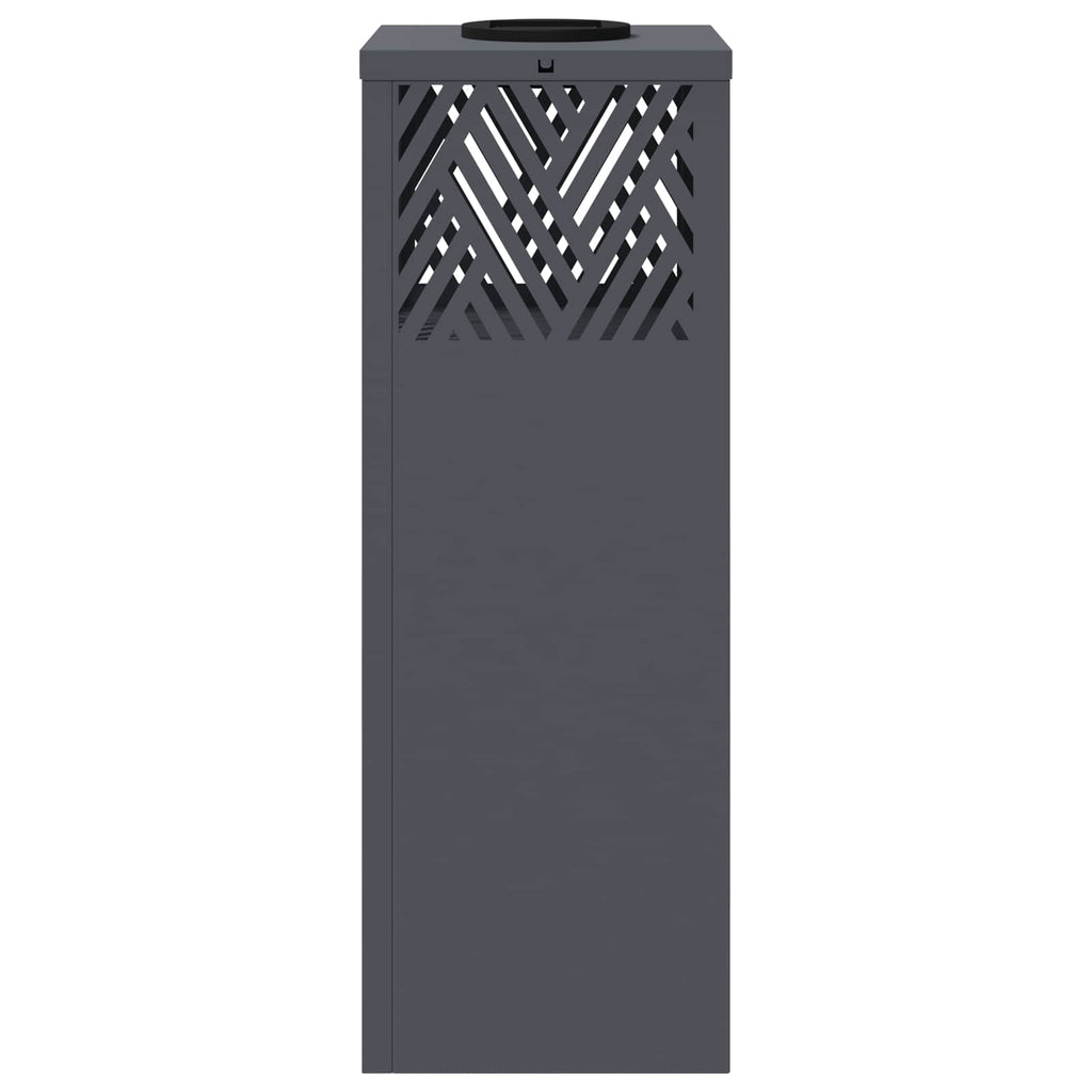 Solar LED Pathway Light 2 pcs Anthracite Cold Rolled Steel