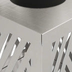 Solar LED Pathway Light 2 pcs Stainless Steel Stainless Steel